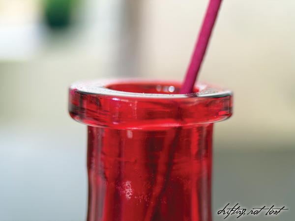 Driftwood Centerpiece with Vintage Red Vase & Healing Heart Crystal
