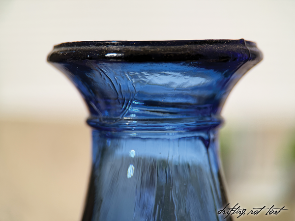 Vintage Driftwood Centerpiece w/ Antique Glass Vase | Coastal Rustic Home Decor